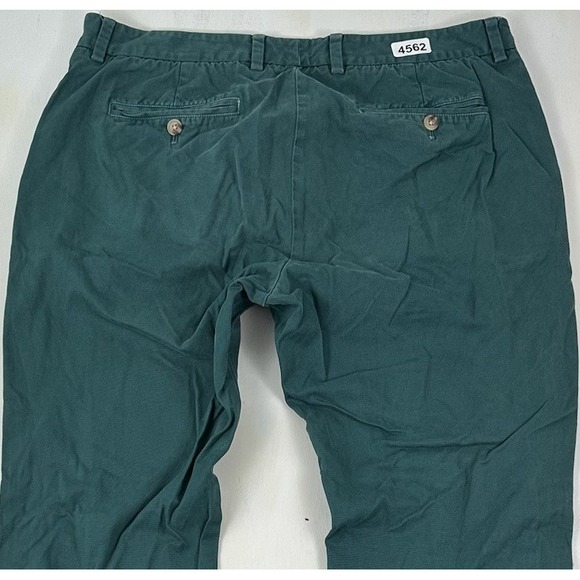 Vineyard Vines Other - Vineyard Vines Breaker Slim Pants Men's Size 34x34 Chino Flat Front Dark Green